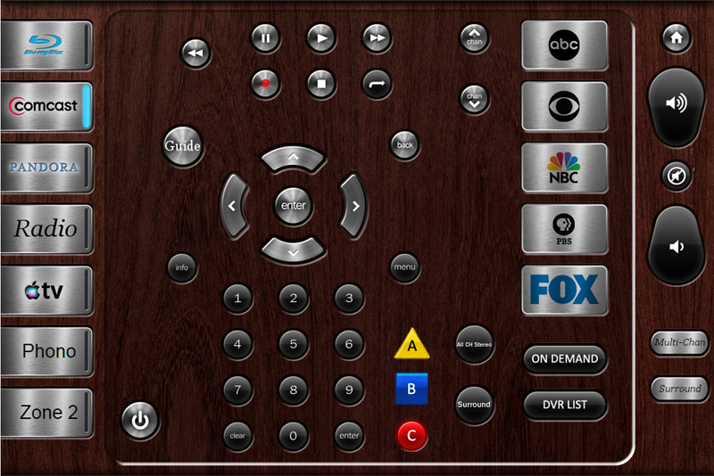 Universal Remotes - Custom Tablet Remotes - Atlanta network wiring whole house 
